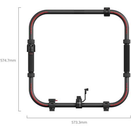 SmallRig 4328 - ręczny stabilizator, wymiary ramy
